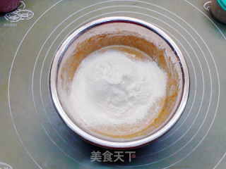 南瓜味增核桃松饼的做法步骤：5