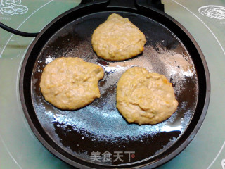 南瓜味增核桃松饼的做法步骤：9
