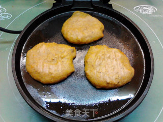 南瓜味增核桃松饼的做法步骤：11