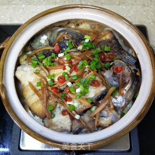 鱼头白菜煲的做法步骤：11