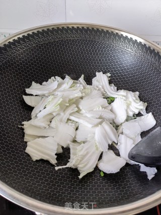 炒白菜的做法步骤：6