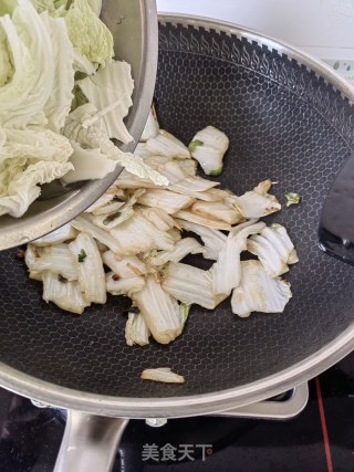 炒白菜的做法步骤：7