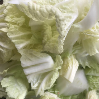 土锅白菜炖豆腐的做法步骤：3