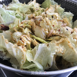 土锅白菜炖豆腐的做法步骤：6