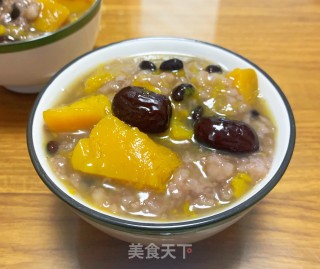 红枣南瓜黑豆粥的做法步骤：4