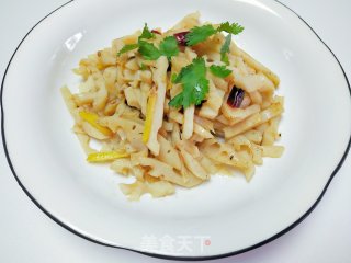 酸辣藕丝的做法步骤：9