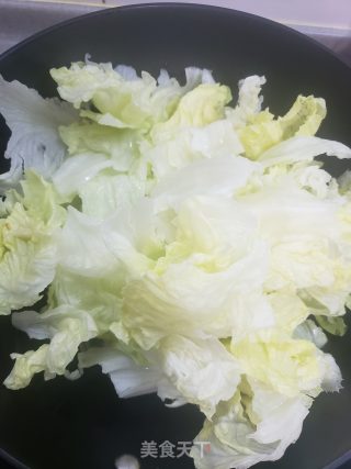 鸡汁蚝油圆生菜的做法步骤：4