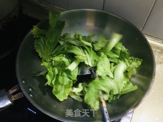 蒜香芥菜的做法步骤：2