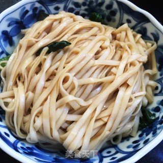 油鸡纵拌面的做法步骤：8