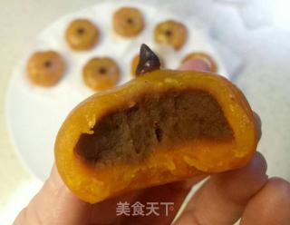 栗蓉南瓜糍，余料成就极简小甜点的做法步骤：12