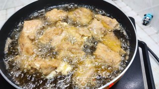 椒盐排骨的做法步骤：5