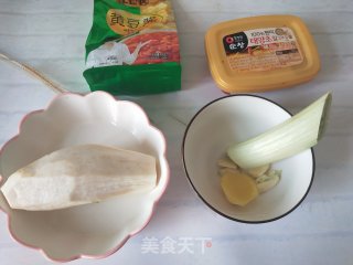 杏鲍菇炸酱的做法步骤：1