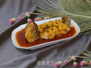 家庭版松鼠鱼的做法步骤：17