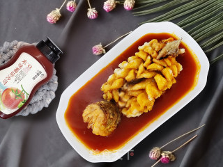 家庭版松鼠鱼的做法步骤：18