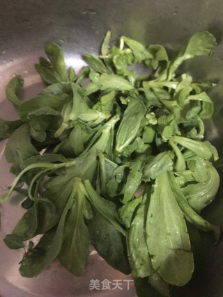 肉末鸡蛋茼蒿汤的做法步骤：4