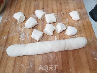 青菜虾皮木耳馅饼的做法步骤：6