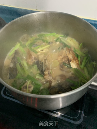 豆腐鱼头煲的做法步骤：14