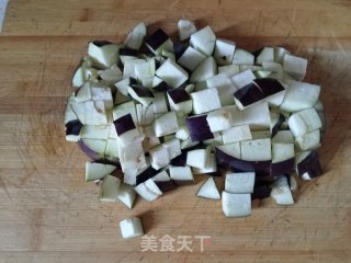 茄子打卤面的做法步骤：2