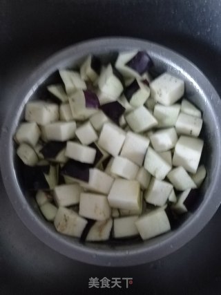 茄子打卤面的做法步骤：3