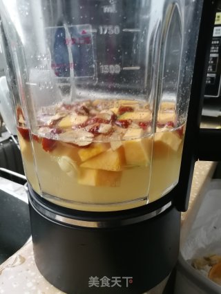 红枣南瓜豆浆的做法步骤：3