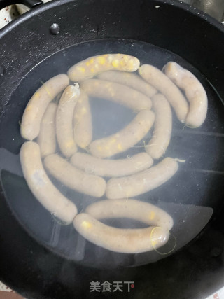 鸡肉香菇玉米肠的做法步骤：10