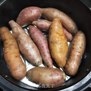 烤红薯的做法步骤：4