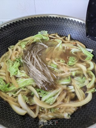 白菜粉条炖酥肉的做法步骤：10