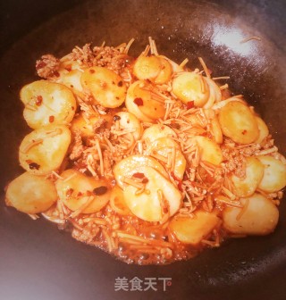 炒粉利的做法步骤：6