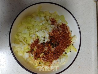 凉拌卷心菜的做法步骤：4