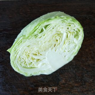 圆白菜饺子的做法步骤：2