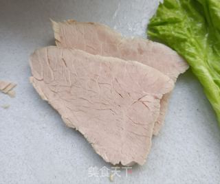 精肉煎蛋三明治的做法步骤：2