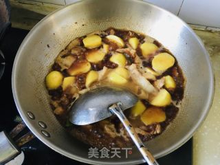 红烧肉白菜炖粉条的做法步骤：7