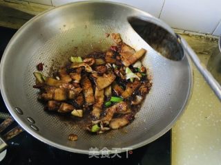 红烧肉白菜炖粉条的做法步骤：6