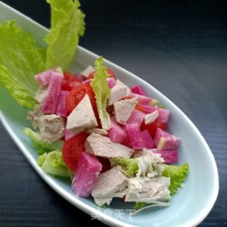 精肉花心萝卜沙拉