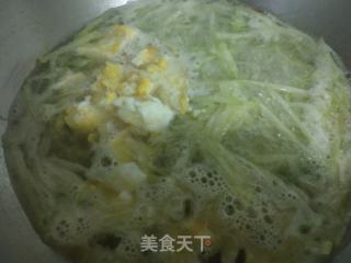 萝卜丝鸡蛋汤的做法步骤：7