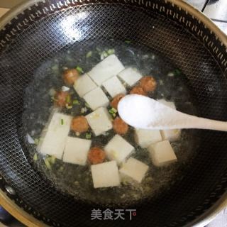 菠菜丸子豆腐汤的做法步骤：6