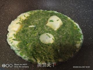 葱花煎鸡蛋的做法步骤：4
