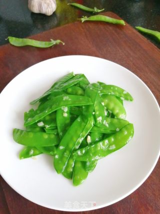 蒜蓉荷兰豆的做法步骤：7