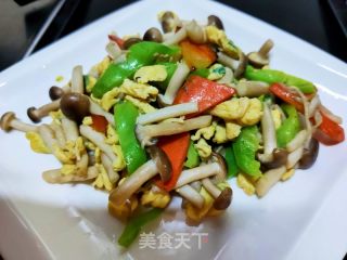 时蔬小炒的做法