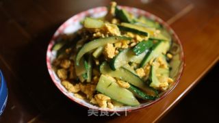 鸡蛋炒黄瓜的做法