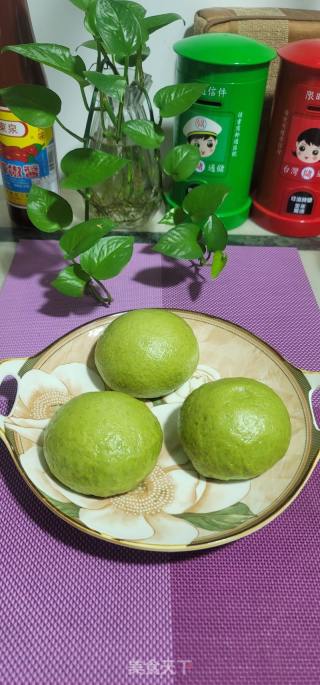 艾草馒头的做法