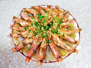 蒜蓉粉丝虾的做法