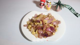 洋葱炒鸡蛋的做法步骤：9