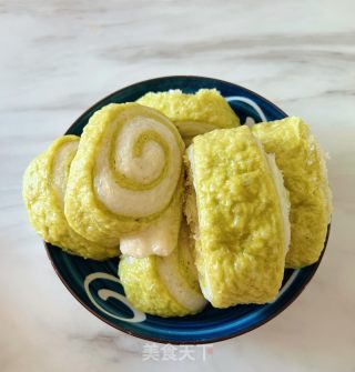 菠菜馒头卷的做法