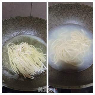 生菜大虾拌麦麸拉面的做法步骤：4