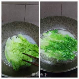 生菜大虾拌麦麸拉面的做法步骤：3