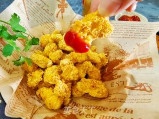 空气炸锅版/减脂美食炸鸡米花的做法