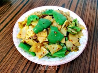 酸辣土豆片的做法