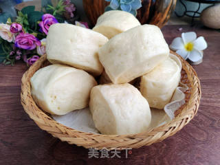 炼乳馒头的做法