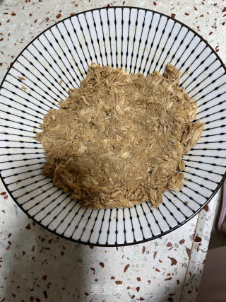 自制肉松的做法步骤：5